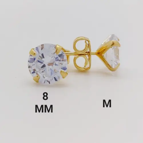 BRINCO PONTO LUZ CLÁSSICO BANHADO A OURO 18K