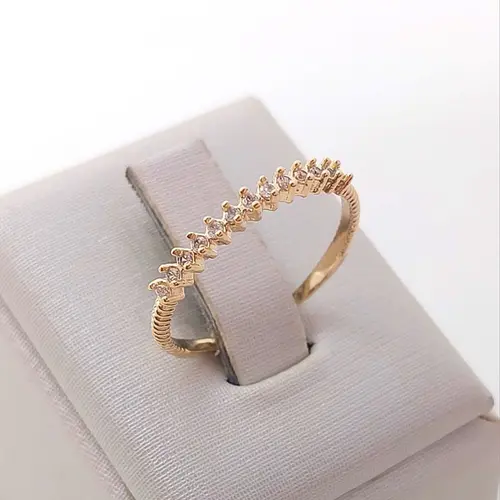 Anel Aurora Banhado a Ouro 18K