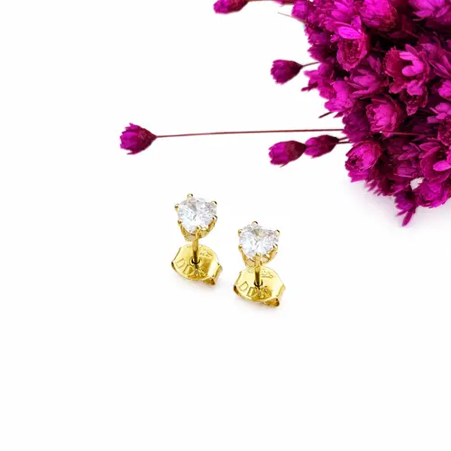 BRINCO PONTO DE LUZ ESSENCIAL M BANHADO A OURO 18K