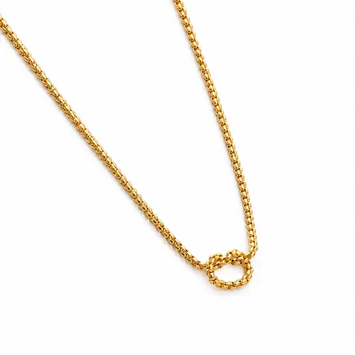 CHOKER ELO AURORA BANHADA A OURO 18K