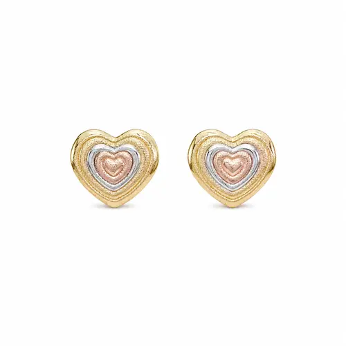 BRINCO SWEET HEART BANHADO A OURO 18K