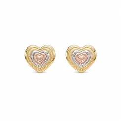 BRINCO SWEET HEART BANHADO A OURO 18K