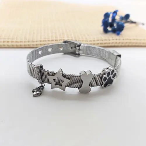 BERLOQUE CHARMS LOVE PETS BANHADO A A.I