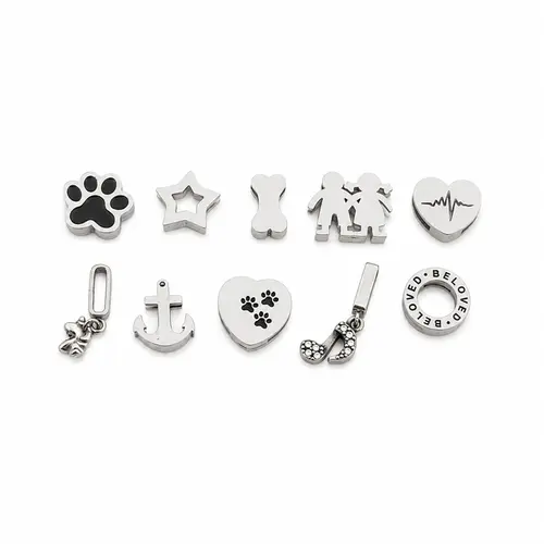 BERLOQUE CHARMS LOVE PETS BANHADO A A.I