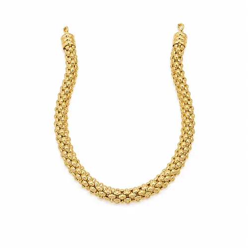 CHOKER IMPACTO BANHADA A OURO 18K