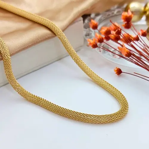 CHOKER VERONA BANHADA A OURO 18K