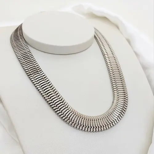 CHOKER MALHA GROSSA BANHADA A O.B