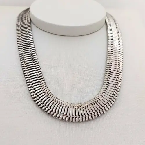 CHOKER MALHA GROSSA BANHADA A O.B