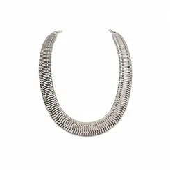 CHOKER MALHA GROSSA BANHADA A O.B