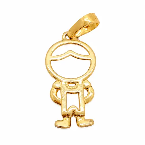 PINGENTE FILHOS BANHADO A OURO 18K