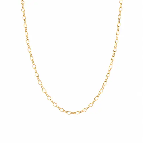 CHOKER CORAÇÃO LIVRE BANHADA A OURO 18K
