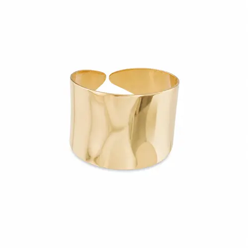 ANEL BOLD DOURADO BANHADO A OURO 18K