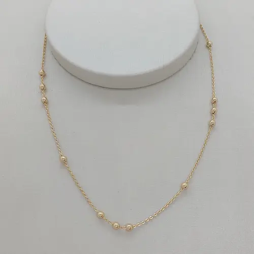 CHOKER TOQUE DE LUXO BANHADA A OURO 18K