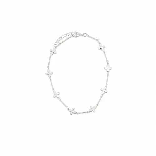 CHOKER FLOR SERENA BANHADA A O.B