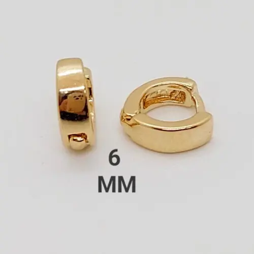 Argola Cartilagem Banhado a Ouro 18K