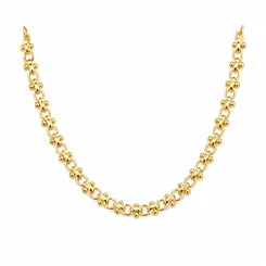 CHOKER BRILHO URBANO BANHADO A OURO 18K