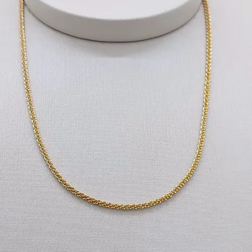 CHOKER HARMONIA GOLD BANHADA A OURO 18K