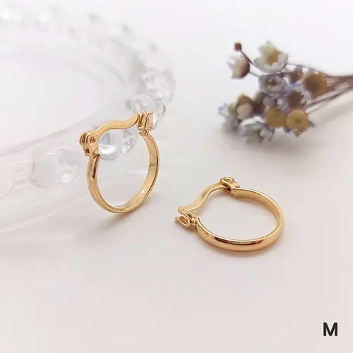 Argola Clássica Banhado a Ouro 18K