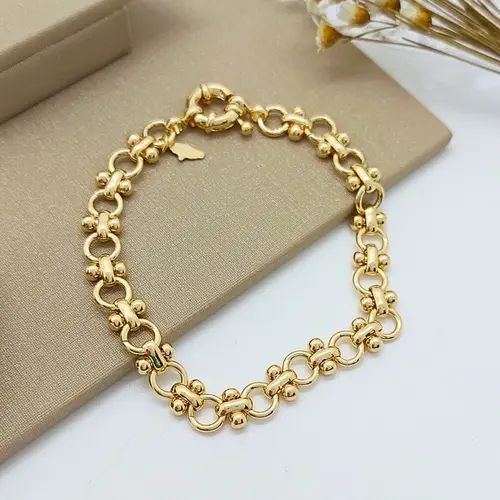 PULSEIRA AURORA GOLD BANHADO 18K