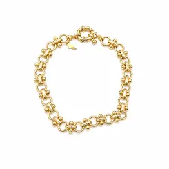 PULSEIRA AURORA GOLD BANHADO 18K