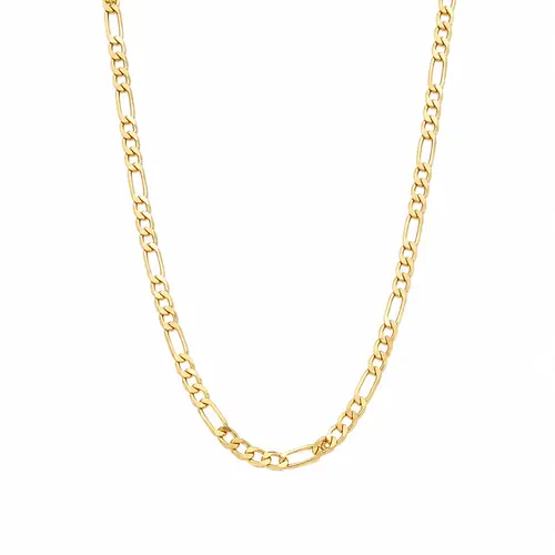 CORRENTE ELO GRUMET BANHADA A OURO 18K