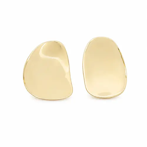 BRINCO FORMA LIVRE BANHADO A OURO 18K