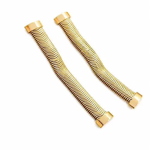 BRINCO MALHA BANHADO A OURO 18K
