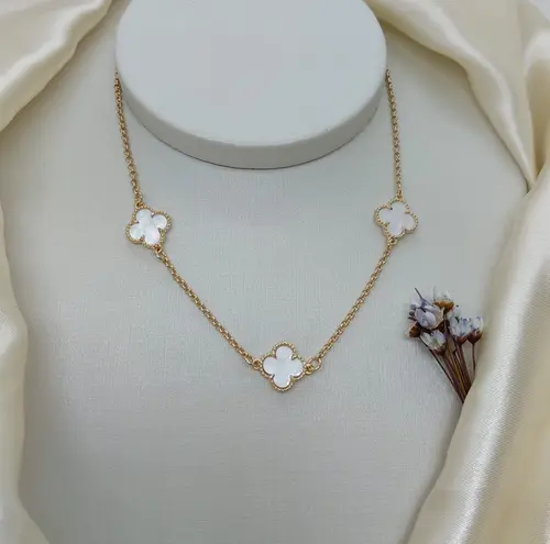 Colar Choker de Trevo