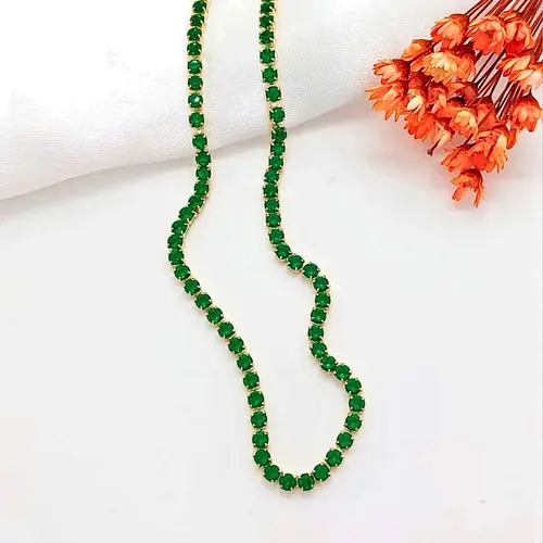 CHOKER YGS012-24 CRIS. VERDE