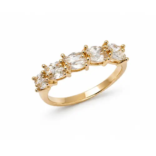 ANEL APARADOR BANHADO A OURO 18K