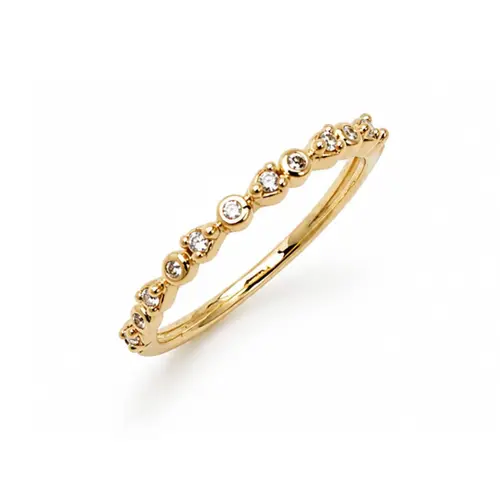 ANEL APARADOR BANHADO A OURO 18K