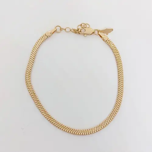 PULSEIRA FITA GLOW BANHADA A OURO 18K
