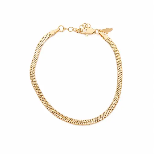 PULSEIRA FITA GLOW BANHADA A OURO 18K