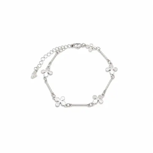 PULSEIRA FLOR SERENA BANHADA A O.B