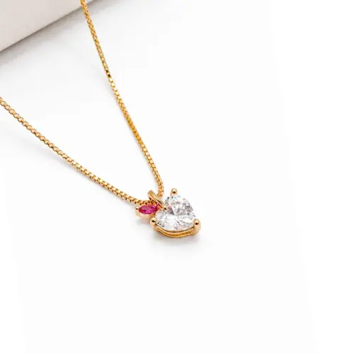 CHOKER MAÇÃ BANHADA A OURO 18K