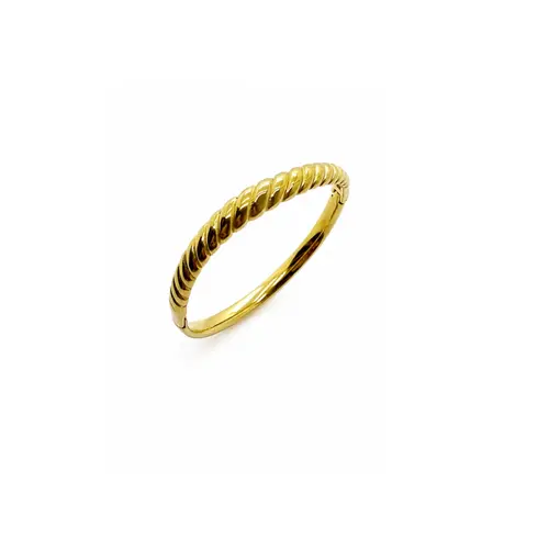 BRACELETE TRANÇADO AÇO INOXIDÁVEL