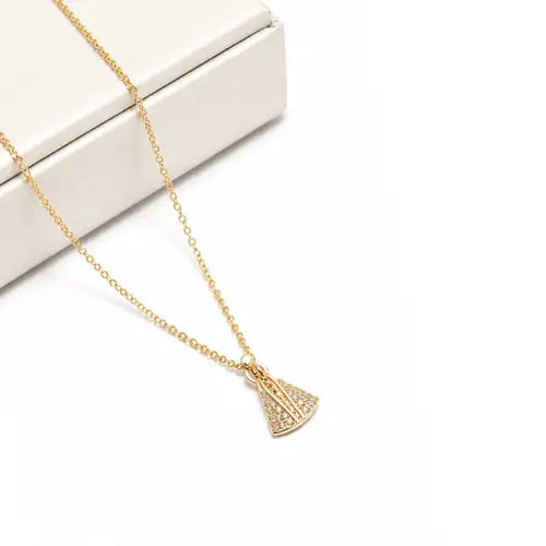 CHOKER SANTA BANHADA A OURO 18K