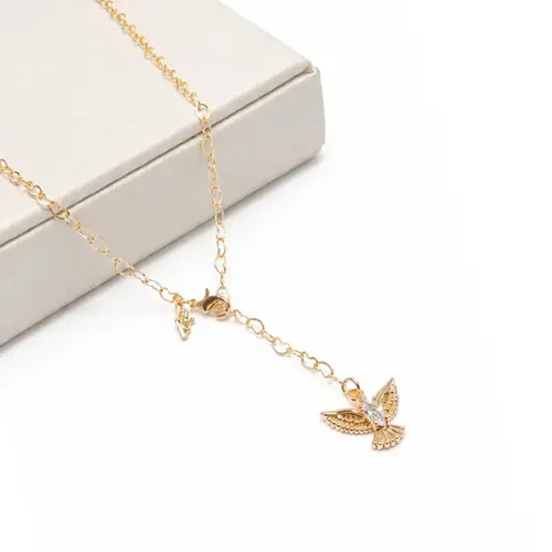 GRAVATA DIVINO BANHADA A OURO 18K
