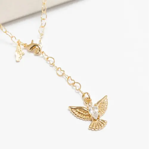 GRAVATA DIVINO BANHADA A OURO 18K