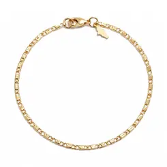 PULSEIRA MASCULINA INFANTIL BANHADA A OURO 18K