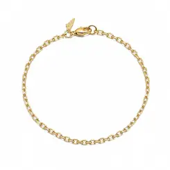 PULSEIRA MASCULINA INFANTIL BANHADA A OURO 18K
