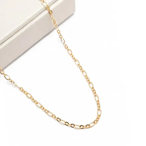 CORRENTE FEMININA BANHADA A OURO 18K
