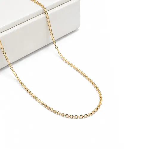 CORRENTE FEMININA BANHADA A OURO 18K