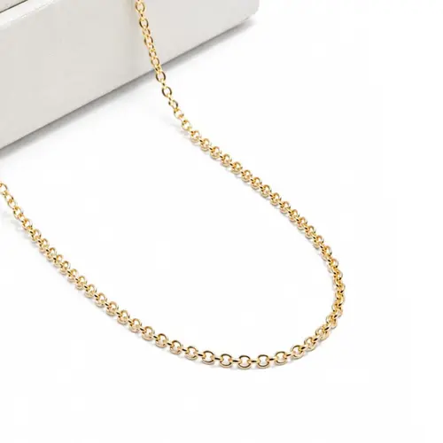 CORRENTE FEMININA BANHADA A OURO 18K
