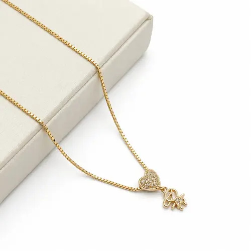 COLAR FILHO BANHADA A OURO 18K