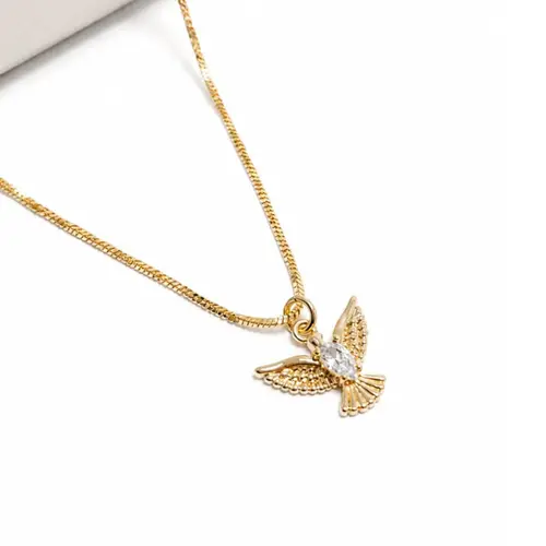 COLAR DIVINO BANHADO A OURO 18K