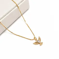 COLAR DIVINO BANHADO A OURO 18K