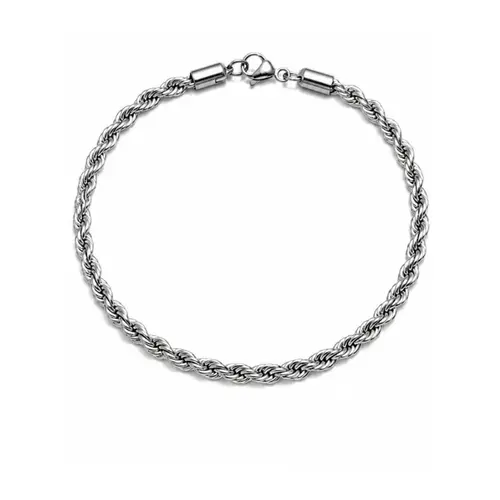 PULSEIRA CORDÃO BAIANO EM AÇO INOXIDAVEL