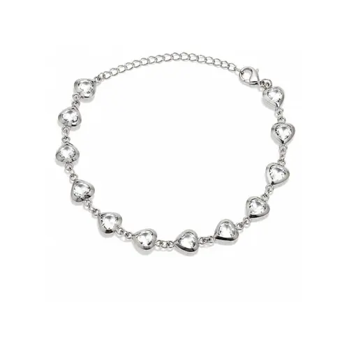 PULSEIRA CORAÇÕES EM AÇO INOXIDAVEL
