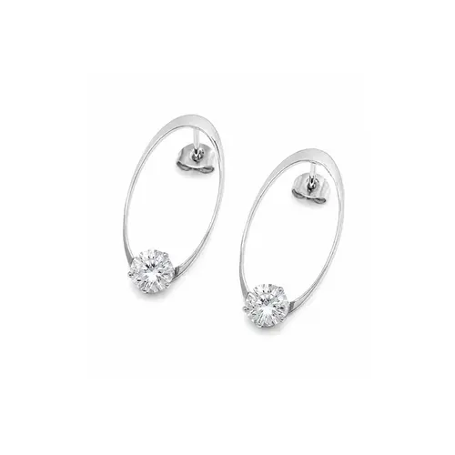 BRINCO OVAL EM AÇO INOXIDAVEL